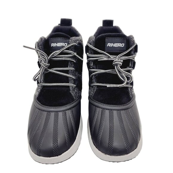 Rihero Snow Boots Sneaker Waterproof Lace Up Anti-Slip Warm Boots Outdoor 9.5 - Picture 6 of 14